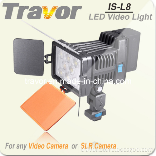 LED Video Light Is-L8 for Camera